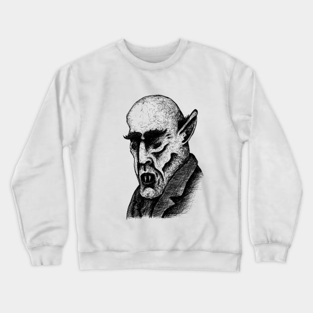 Nosferatu Crewneck Sweatshirt by micalef